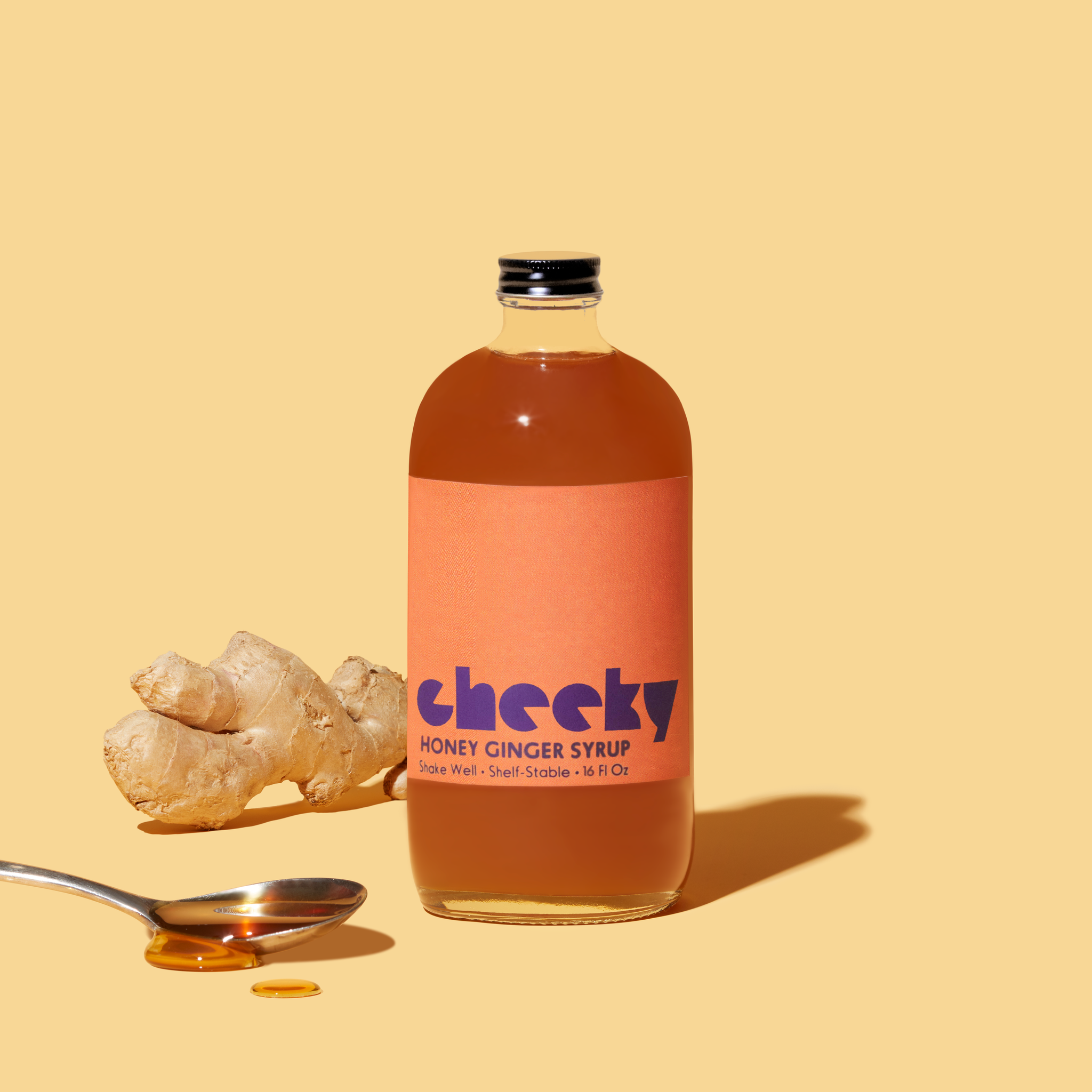 Cheeky Honey Ginger Syrup