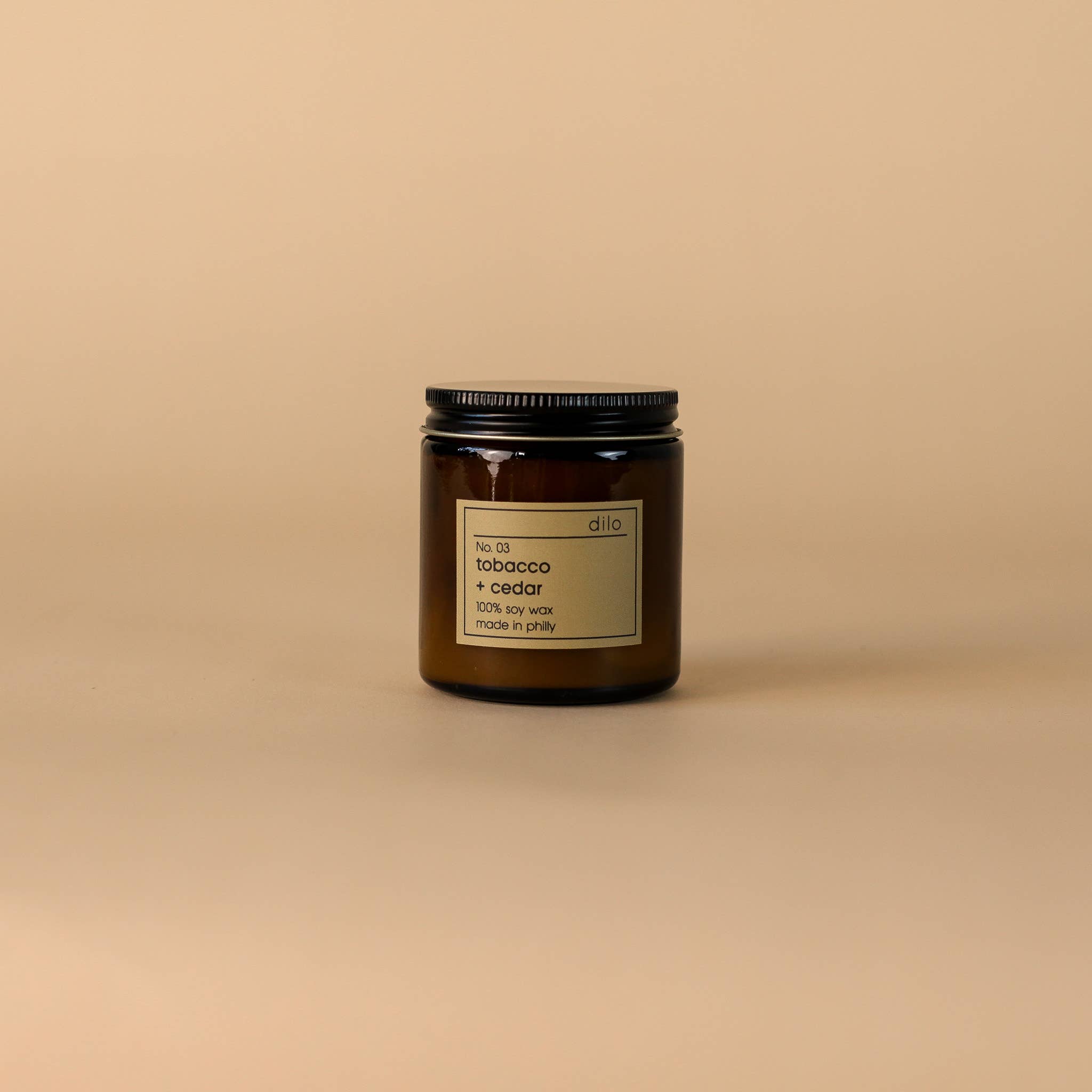 No. 03 Tobacco + Cedar Candle