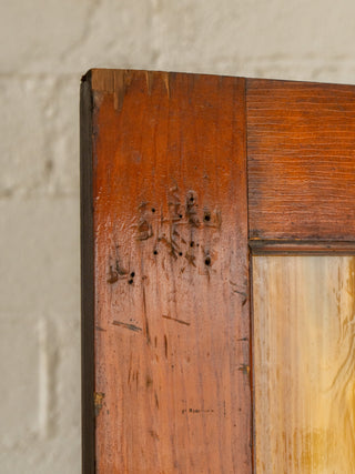 Amber Stained Glass Room Divider