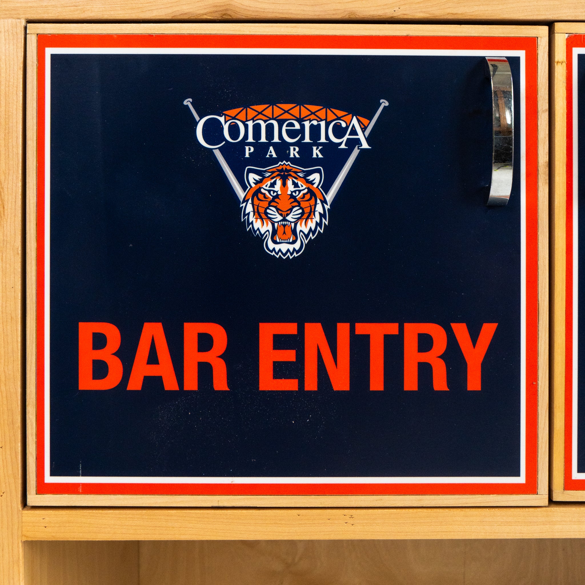 Tigers Bar Entry Cabinet