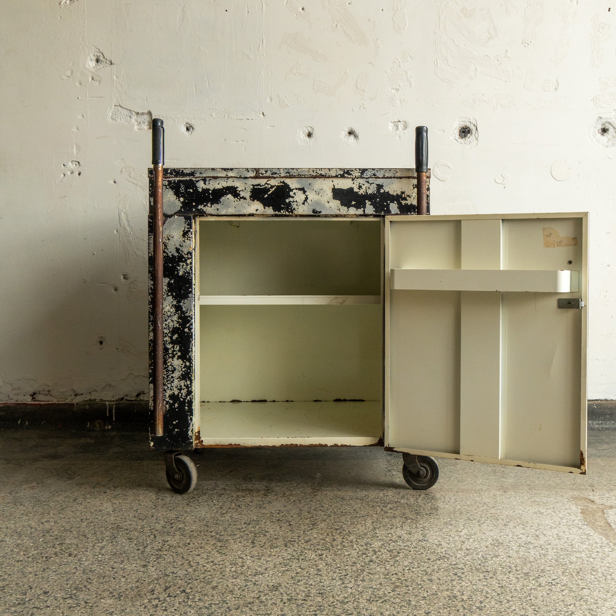 Industrial Bar Cart