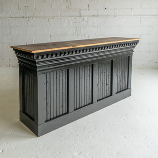 Black vintage General Store Counter - Woodward Throwbacks