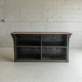 Black vintage General Store Counter - Woodward Throwbacks