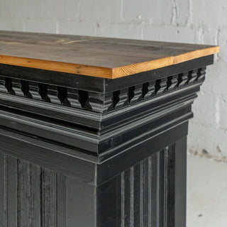Black vintage General Store Counter - Woodward Throwbacks