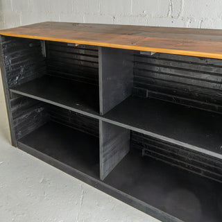 Black vintage General Store Counter - Woodward Throwbacks