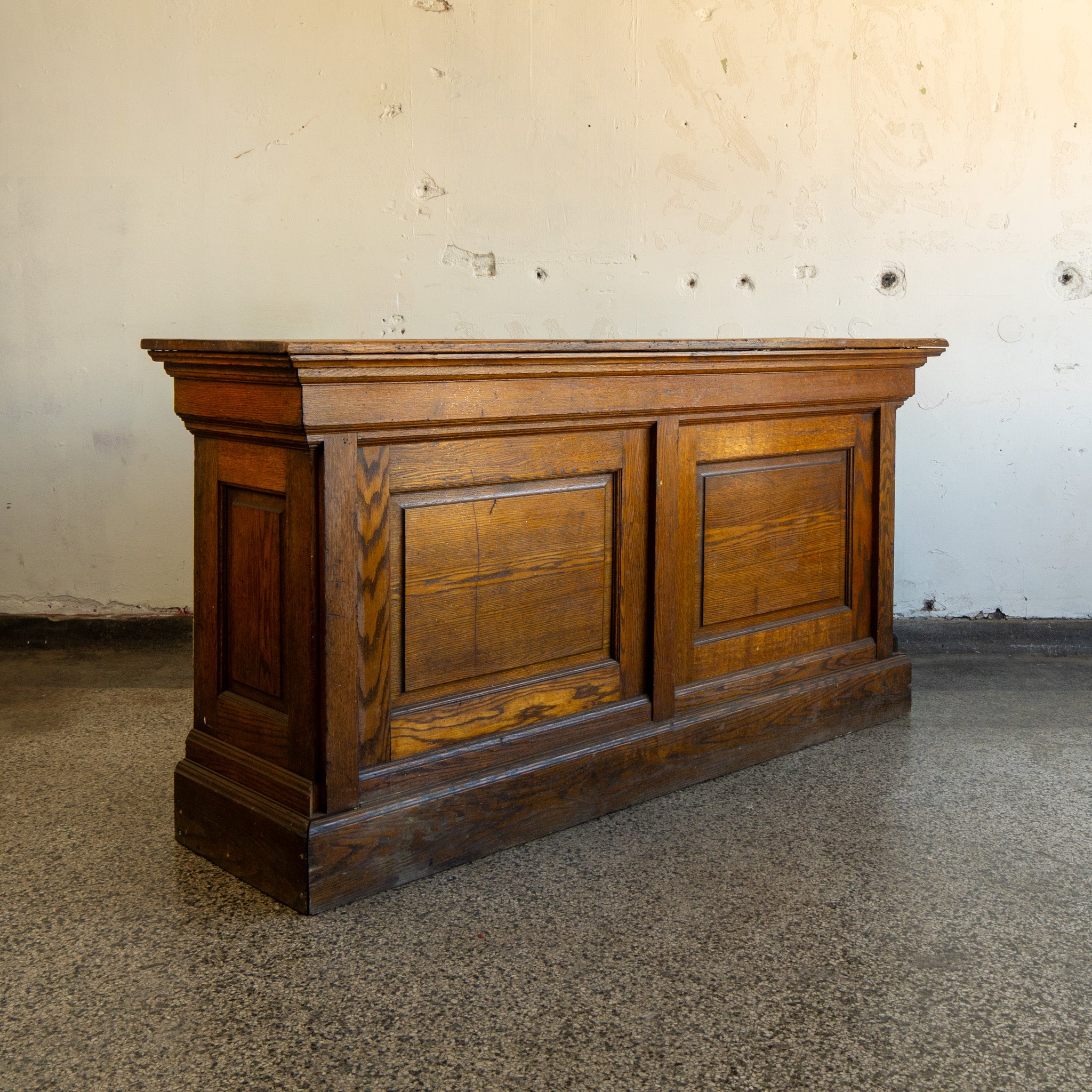 Small Oak General Store Counter