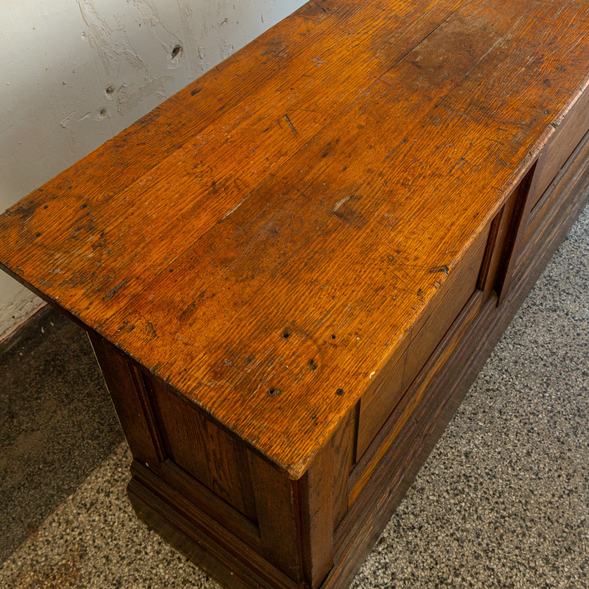 Small Oak General Store Counter