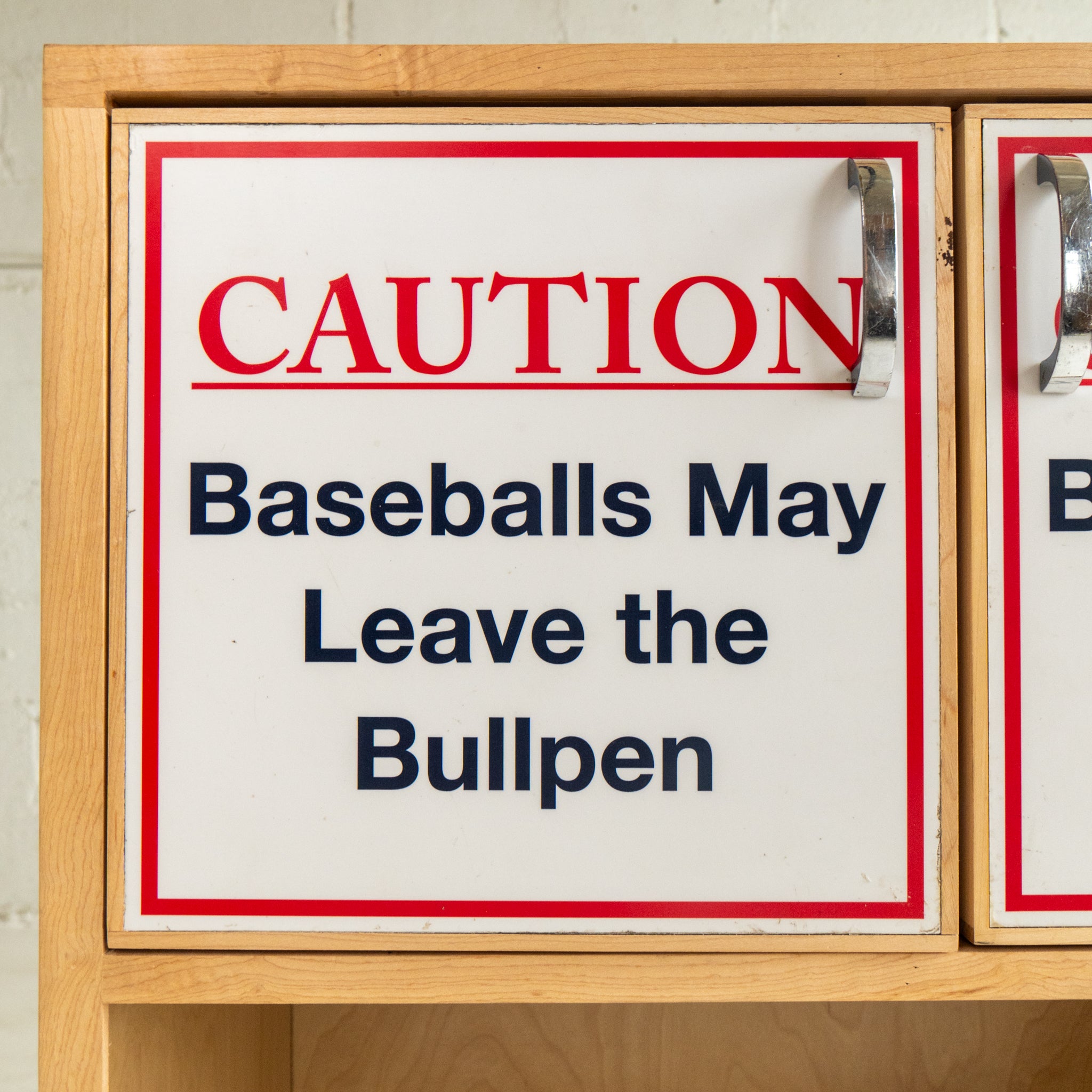 Tigers Bull Pen Cabinet