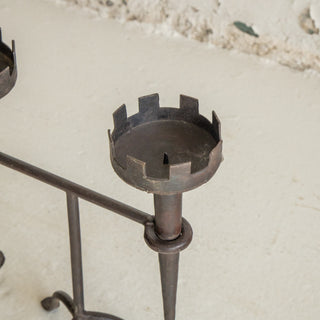 Cast Iron Candelabras