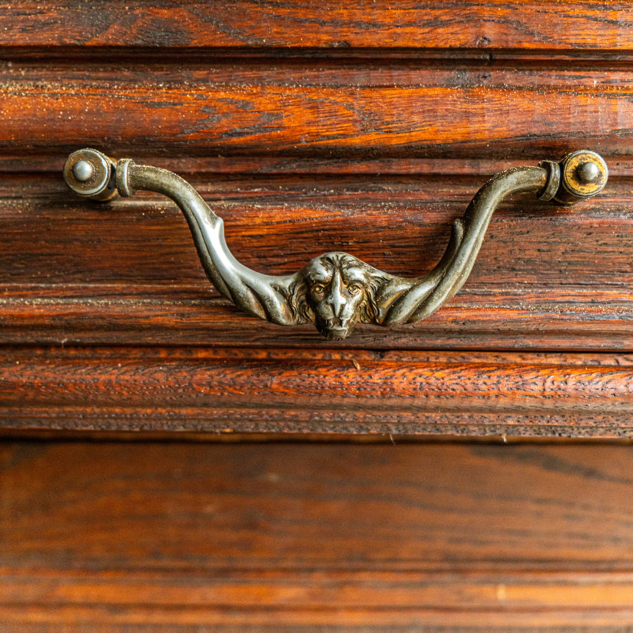 Antique Ornate Hutch