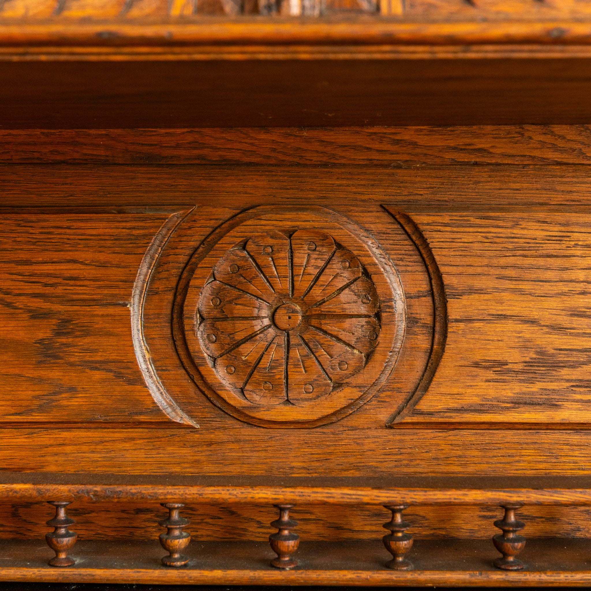 Ornate Carved Hutch