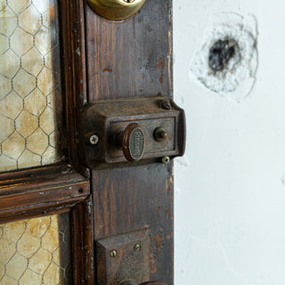 Chicken Wire Door