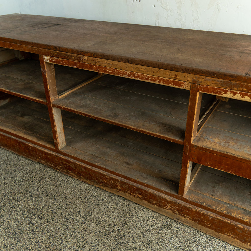 Bench Store Counter Decorative General Store Counter – Woodward Throwbacks