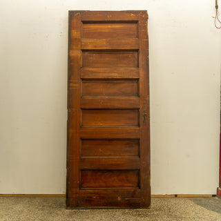 vintage six panel door salvaged door