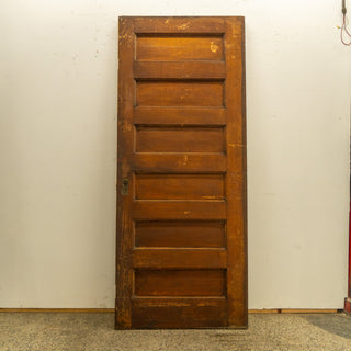 vintage six panel door salvaged door