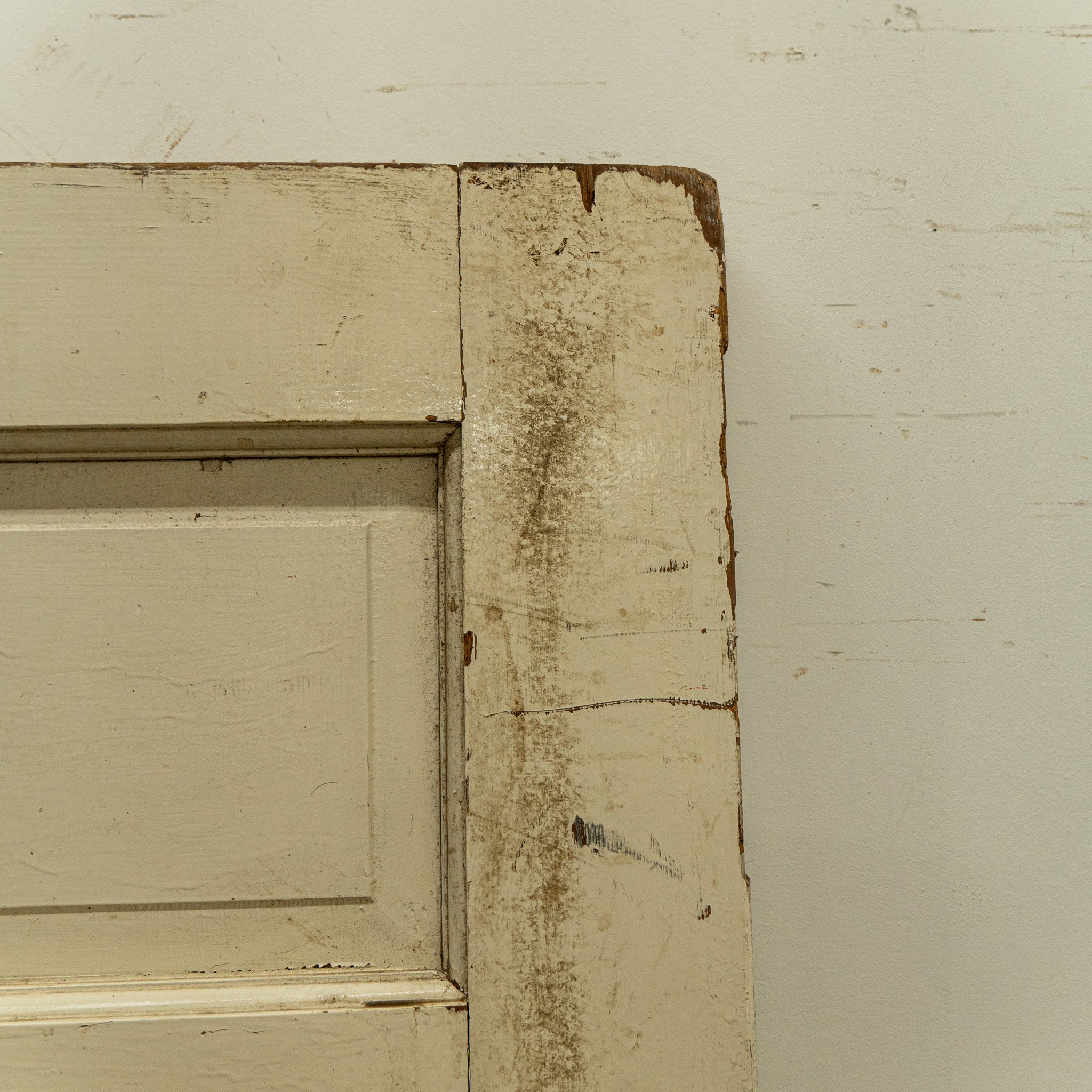 Antique White Exterior Door