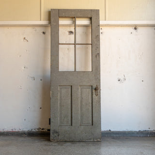 Salvaged Grey Door - Woodward Throwbacks