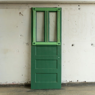 Green Rosette Door - Woodward Throwbacks