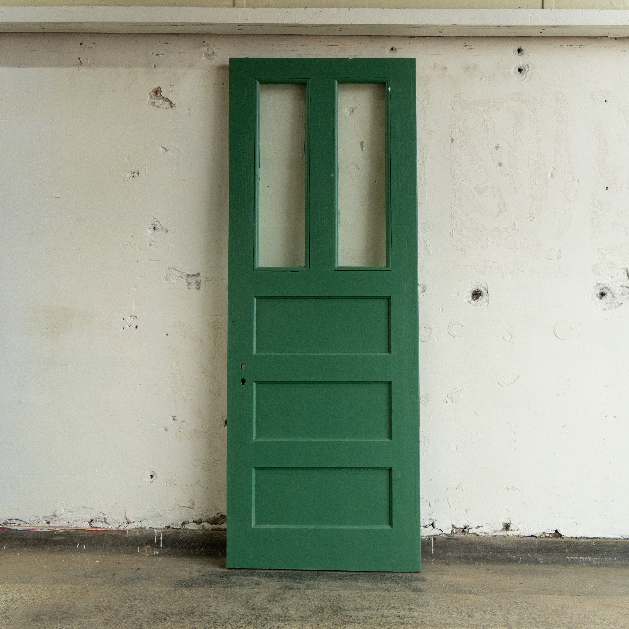 Green Rosette Door