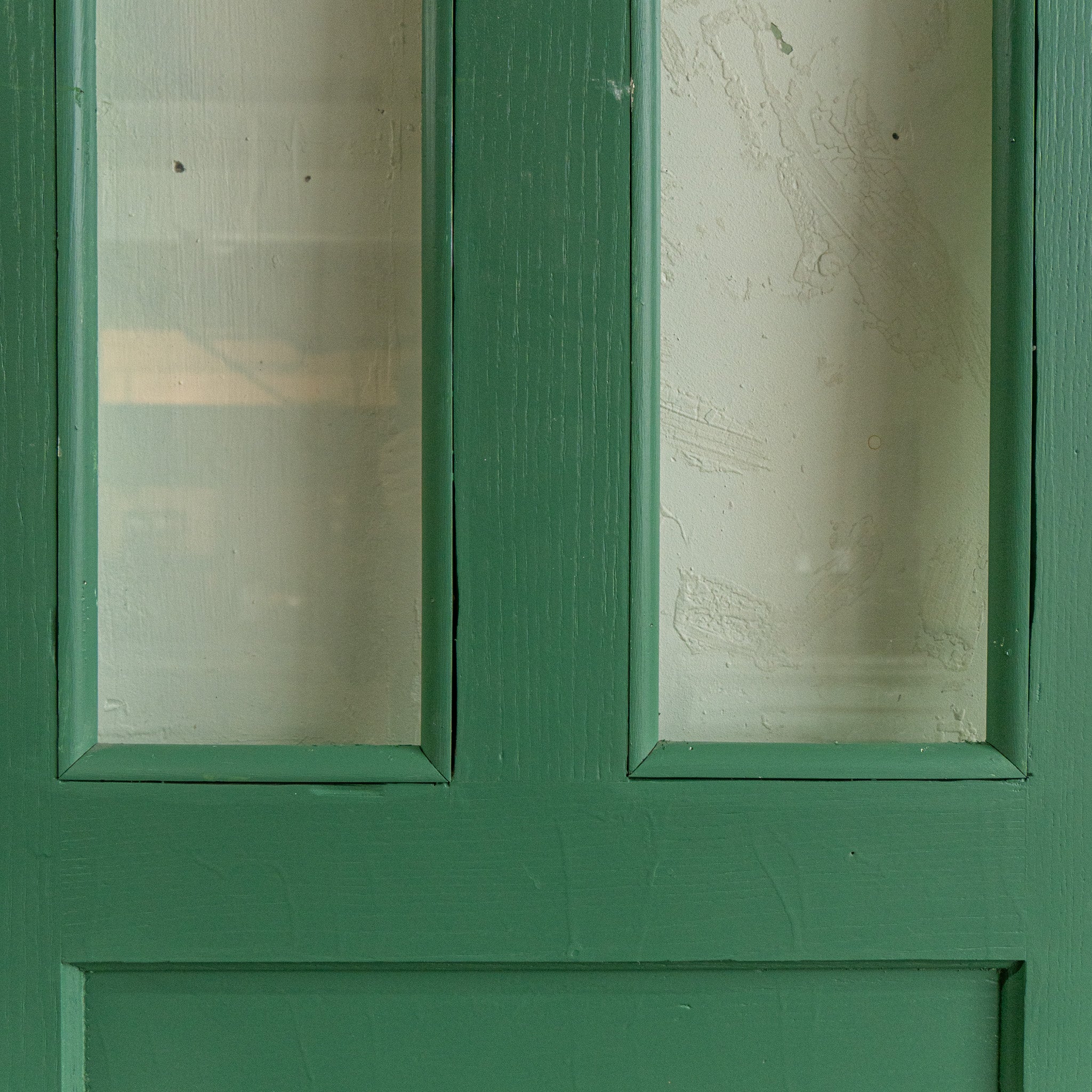 Green Rosette Door