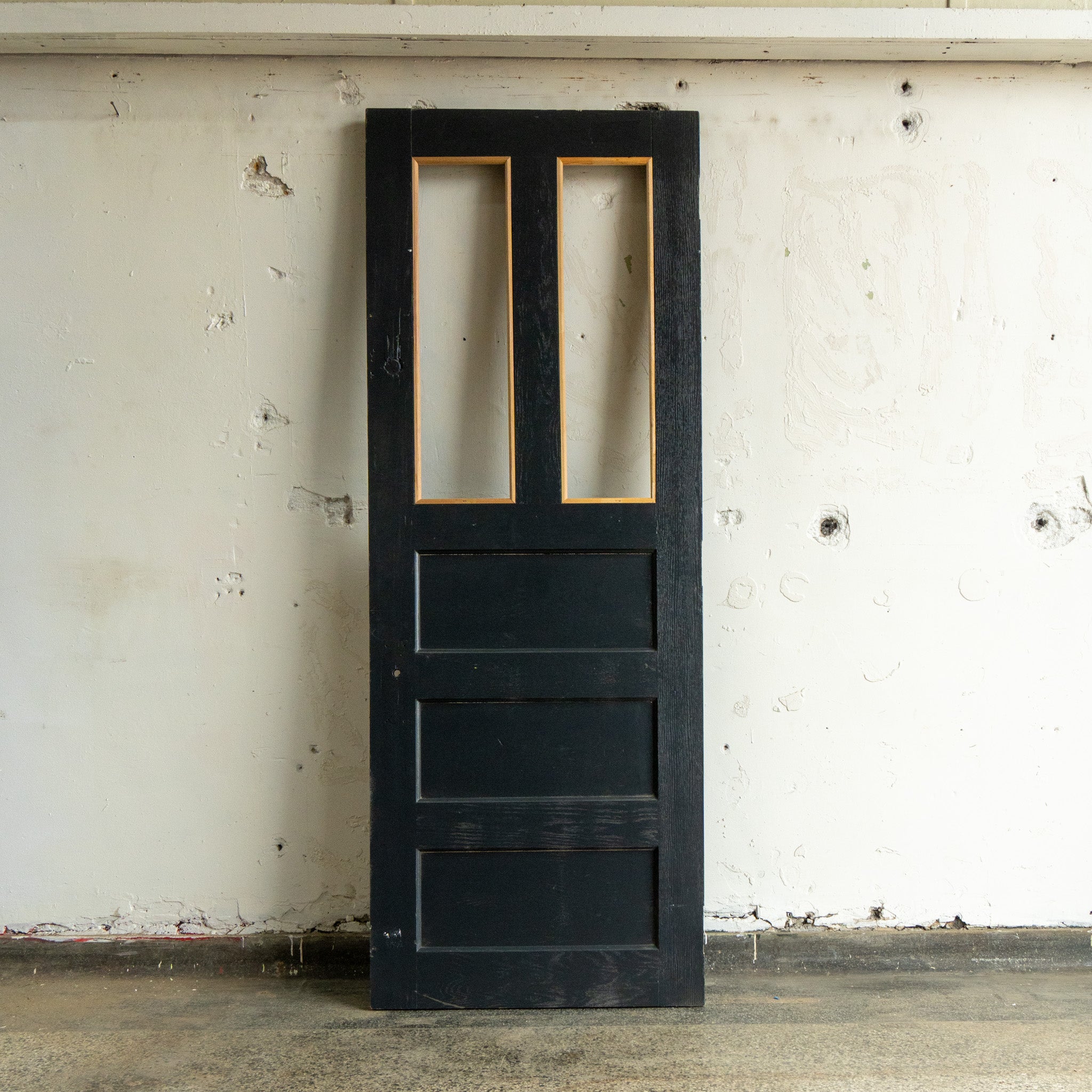 Blue Rosette Door