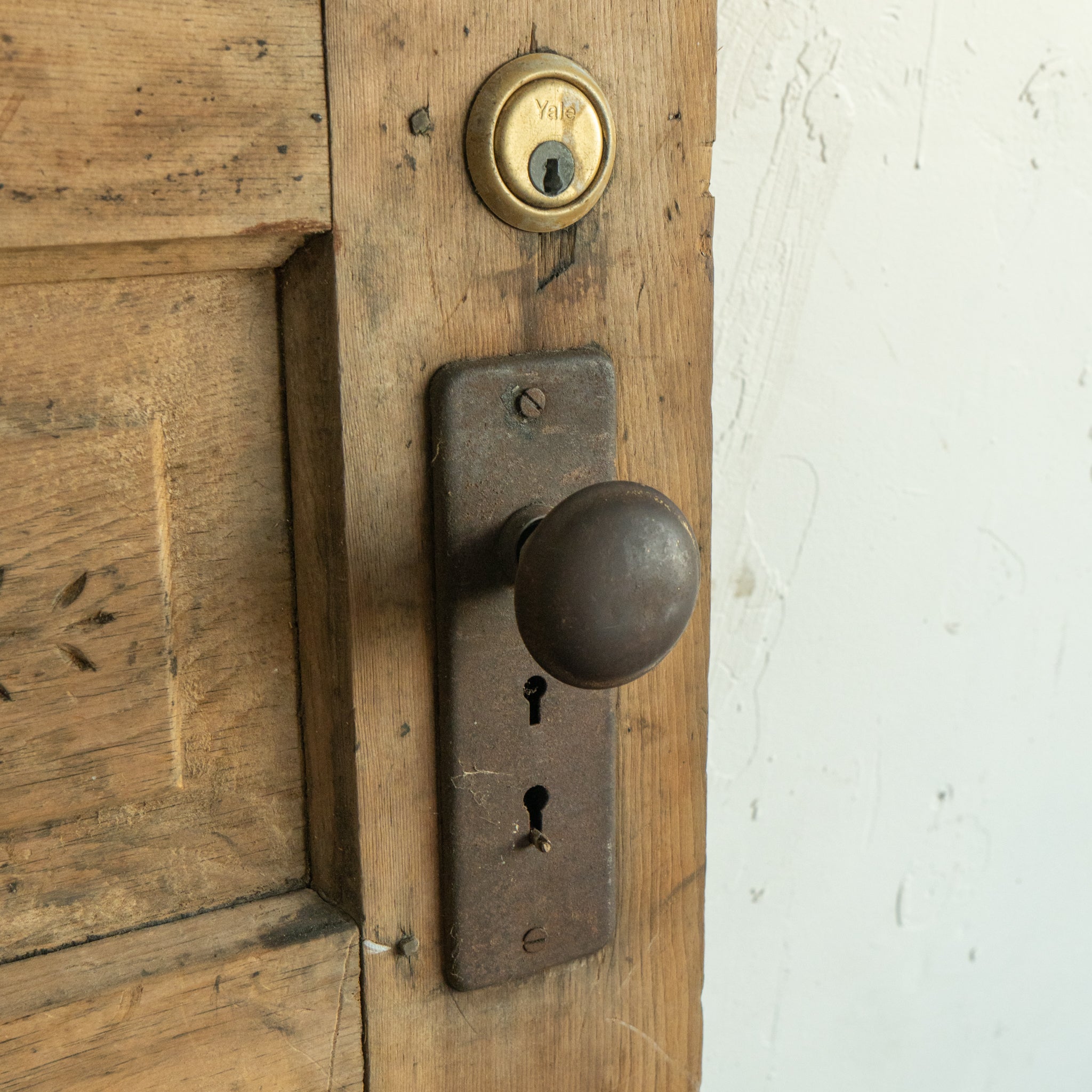 Spoon Carved Antique Entry Door