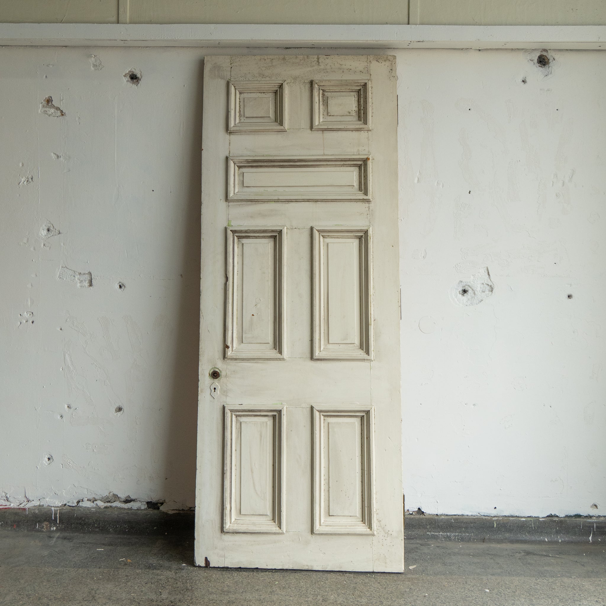 Salvaged Painted Door