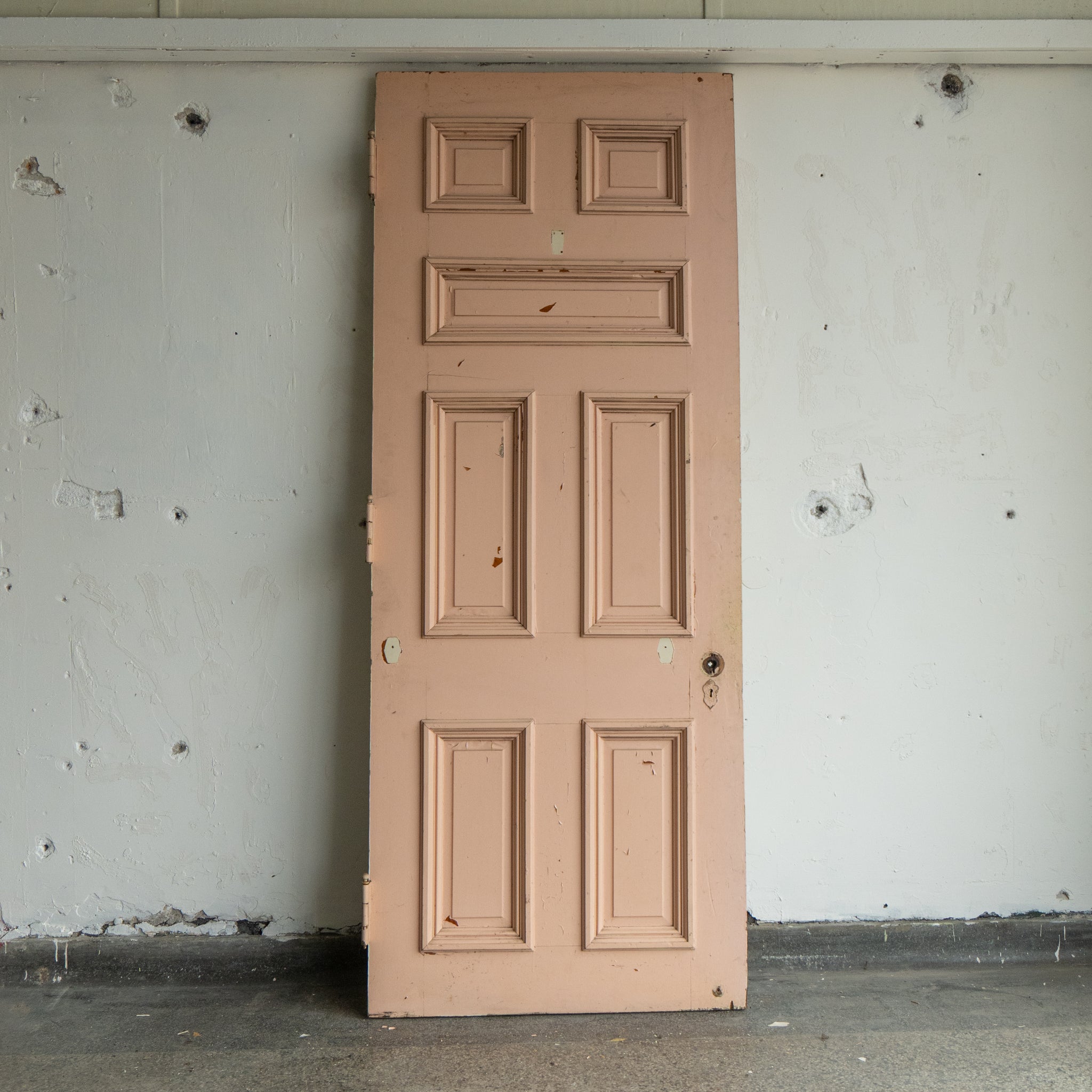 Salvaged Painted Door