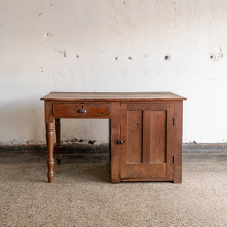 Antique Double Door Writers Desk