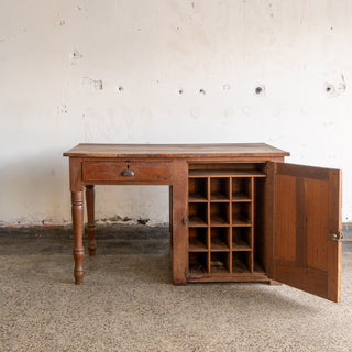 Antique Double Door Writers Desk