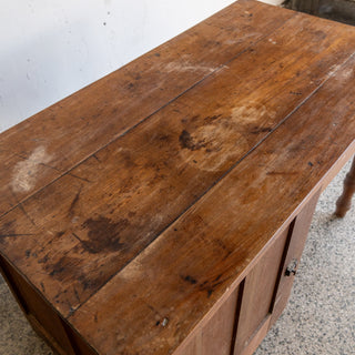 Antique Double Door Writers Desk