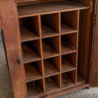 Antique Double Door Writers Desk