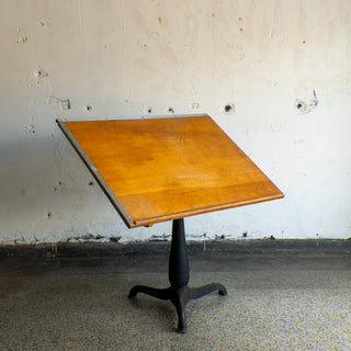 Antique Cast Iron Drafting Table