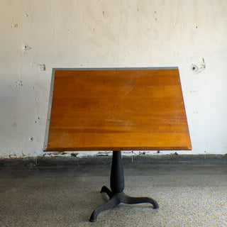 Antique Cast Iron Drafting Table