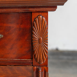 Vintage Mahogany Secretary Cabinet