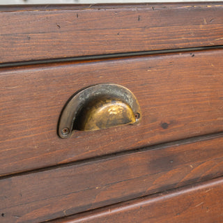 English Print Display Cabinet