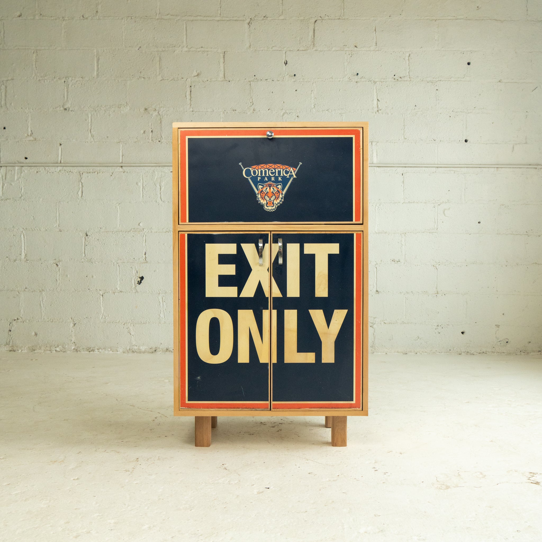 Tigers Exit Only Cabinet