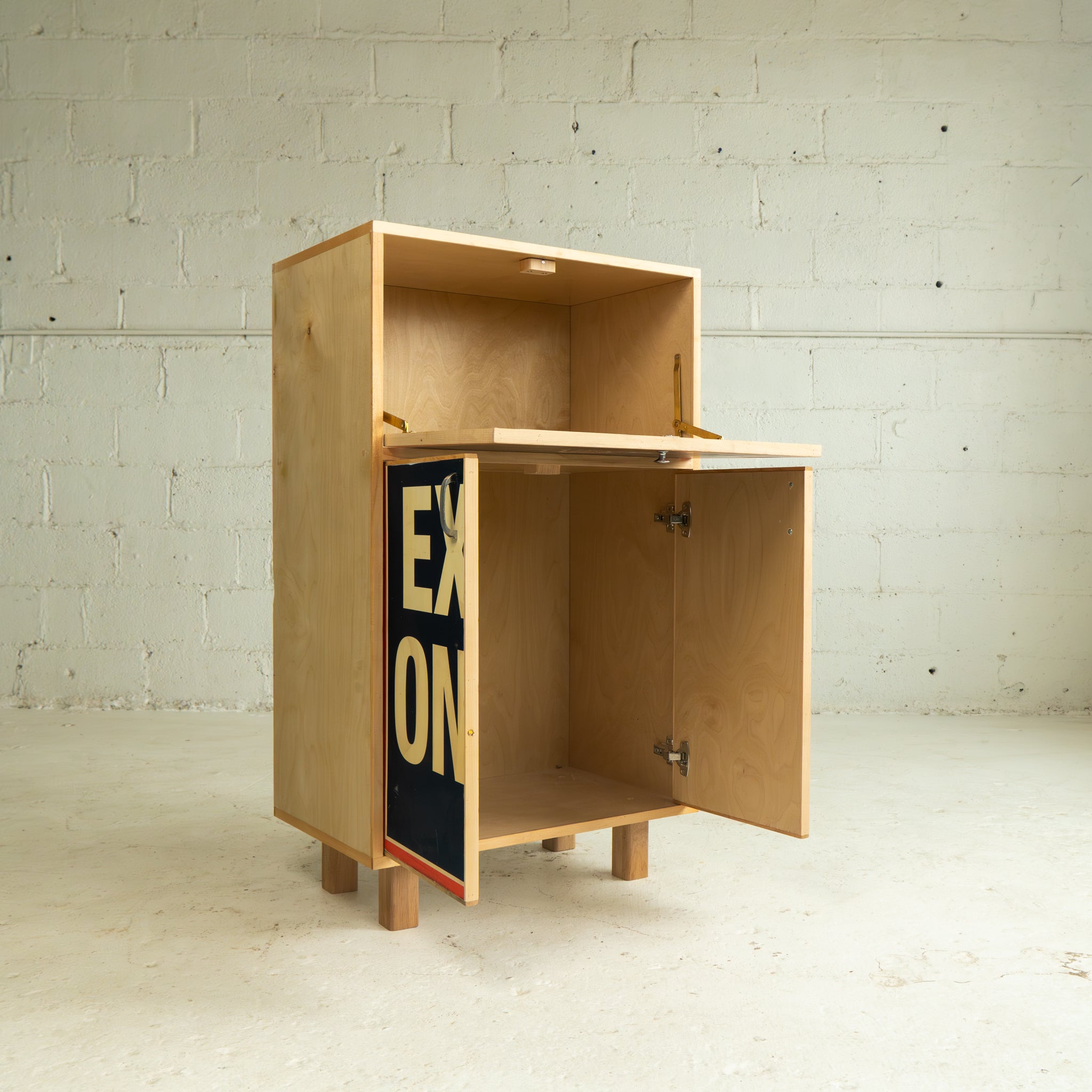 Tigers Exit Only Cabinet