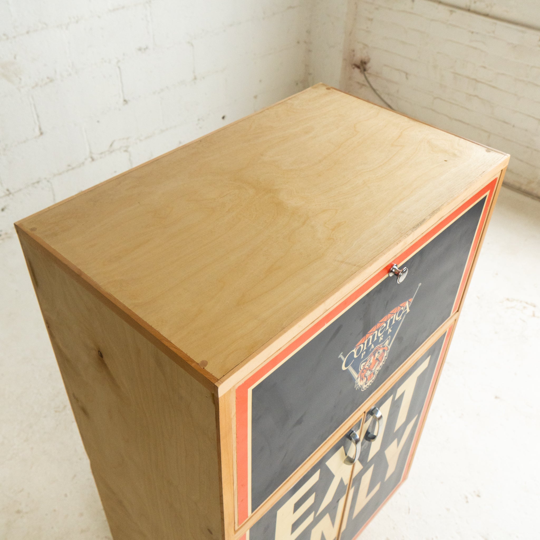 Tigers Exit Only Cabinet