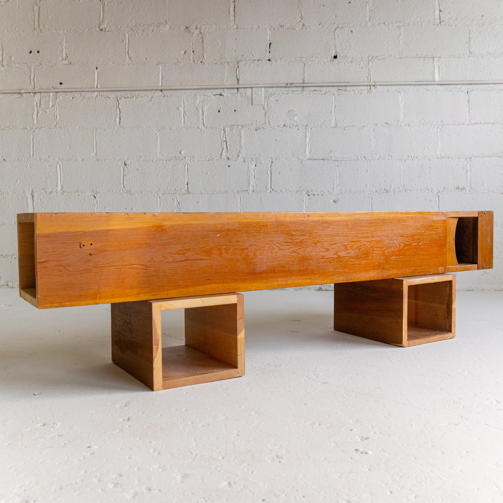 Pipe Organ Bench No. 4 | Reclaimed Wood