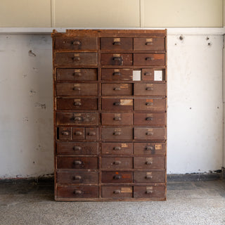 Antique Farmhouse Apothecary Cabinet