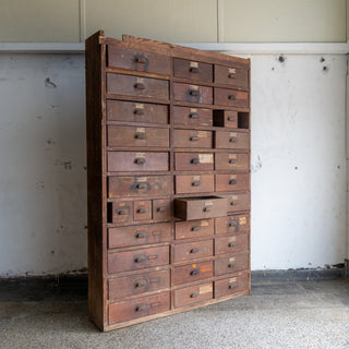 Antique Farmhouse Apothecary Cabinet