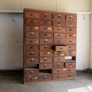 Antique Farmhouse Apothecary Cabinet