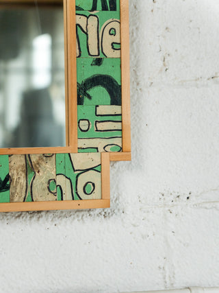Pixel Block Mirrors - Green
