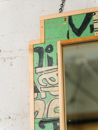 Pixel Block Mirrors - Green