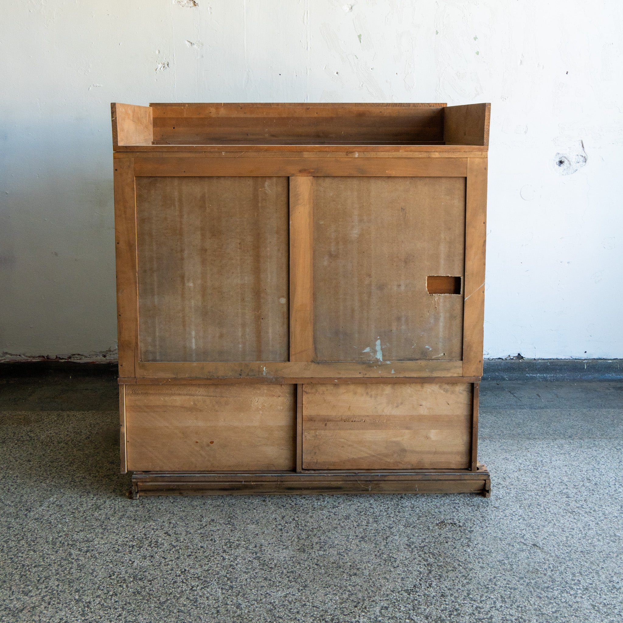 Oak Haberdasher's Cabinet