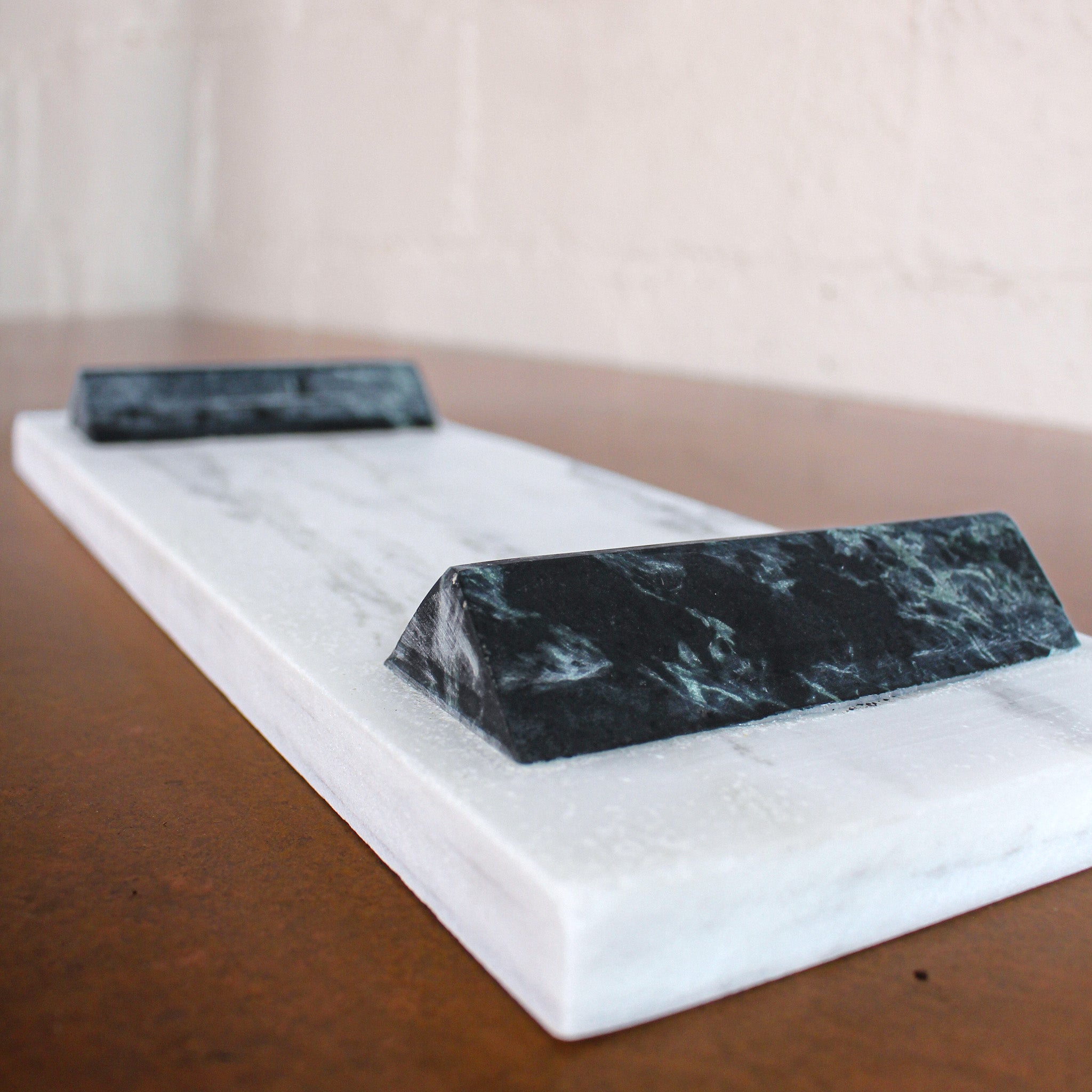 Book Tower Marble Serving Board