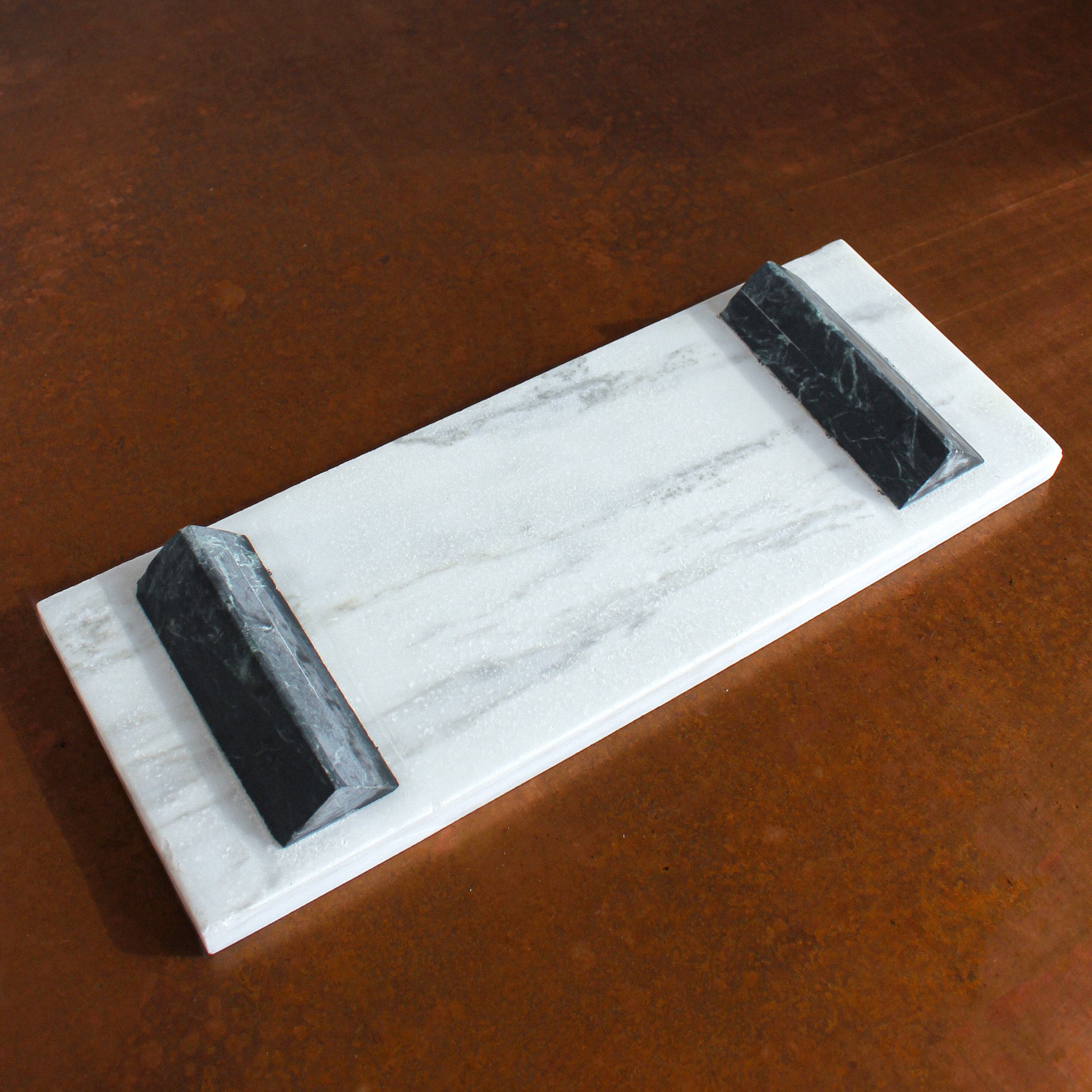 Book Tower Marble Serving Board