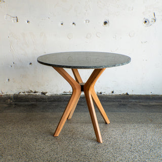 Green Granite Round Dining Table