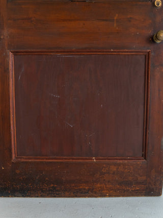 Chartreuse Stained Glass Door